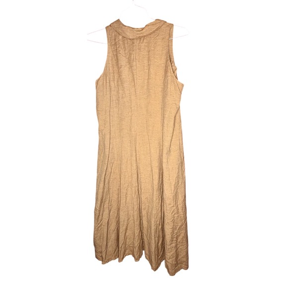 Lane Bryant Design & Co Linen Khaki Dress Sz 20, CB#43 - Picture 5 of 5